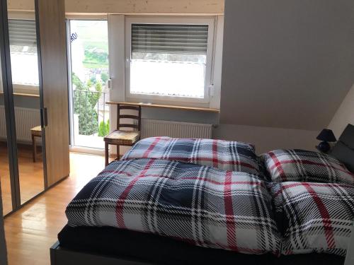 Postel nebo postele na pokoji v ubytování Beim Winzer