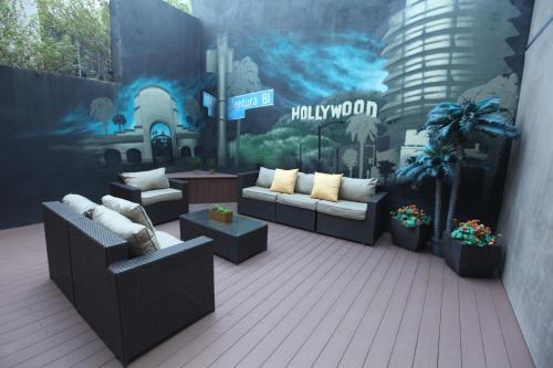 洛杉磯的住宿－BLVD Hotel & Studios- Walking Distance to Universal Studios Hollywood，相簿中的一張相片