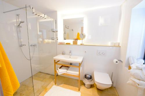 Ванна кімната в Appartement Georgiberg