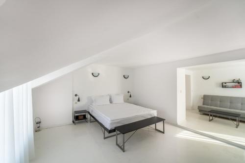 Postel nebo postele na pokoji v ubytování Hotel Mistral