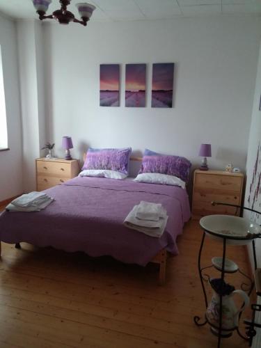 Posteľ alebo postele v izbe v ubytovaní B&b Zita