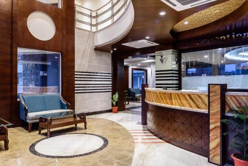Posezení v ubytování Konark Grand Hotel