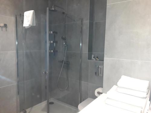 Ένα μπάνιο στο Apartamenty I.M.A Towarowa