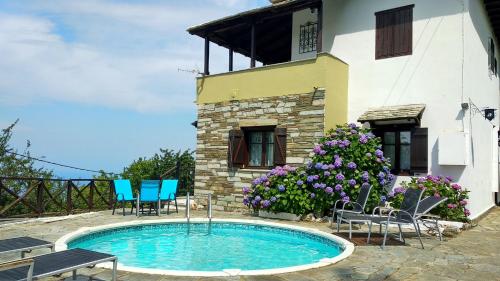 TESSERA Tsagarada Villa with a Private Pool