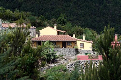 a house in the middle of a forest at Casa Chamiquela in La Galga