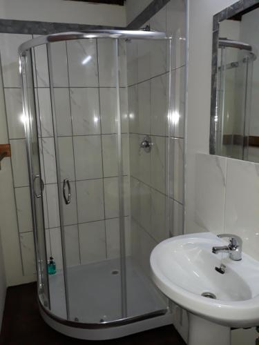 Koupelna v ubytování Protea B&B