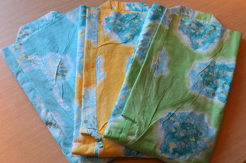 a close up of a shirt on a table at Hotel Angel Grandia Echigo Nakazato in Yuzawa