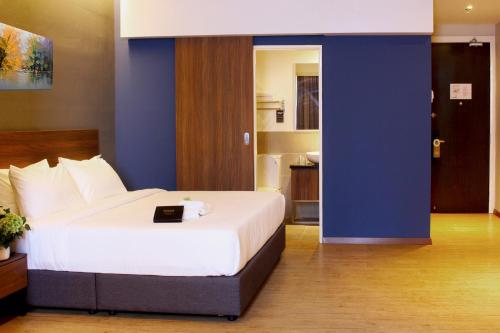Katil atau katil-katil dalam bilik di Imperial Regency Suites & Kuala Lumpur