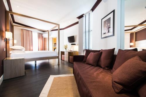 Hotel Michelangelo & Day SPAにあるベッド