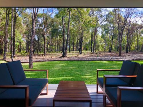 Jardín al aire libre en Amaroo Retreat & Spa