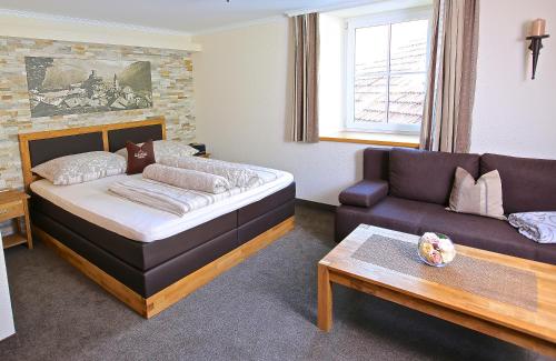 Posteľ alebo postele v izbe v ubytovaní Seeapart Pöder