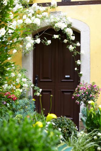 Κήπος έξω από το Fährhaus Meißen B&B