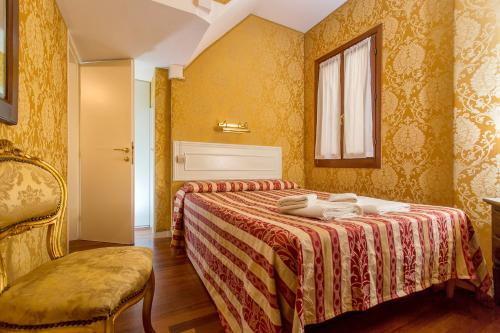 Cama o camas de una habitación en Residenza Goldoni
