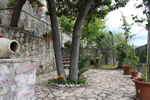 Zahrada ubytování Il Castello sul Lago