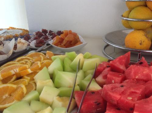 Comida no hotel ou em algum lugar perto