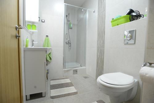 Koupelna v ubytování Apartment Lux Lomina