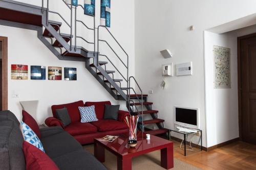 Fancy Blue Duomo Duplex Apartement