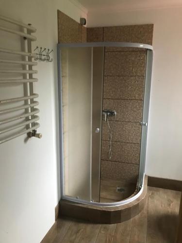 Koupelna v ubytování Садиба Червона калина Private estate Chervona Kalyna