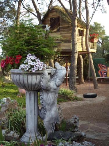 Κήπος έξω από το "La Chacra" Casa Típica Valenciana