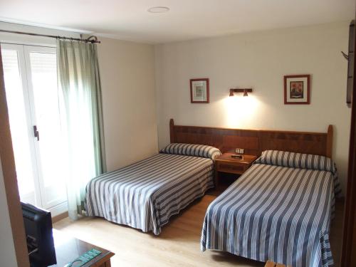 Hotel El Tablazoにあるベッド