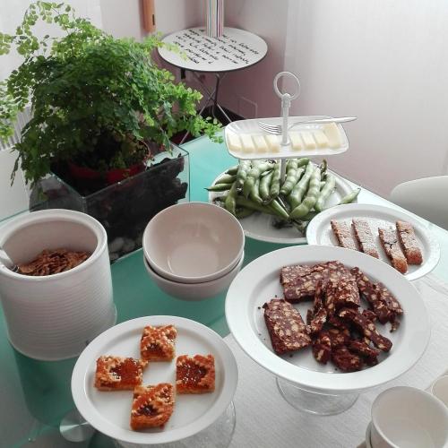 B&Bの敷地内または近くでの食事または食べ物