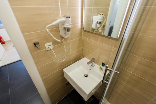 Koupelna v ubytování Apartmani Kristijan
