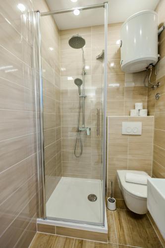 Koupelna v ubytování Apartmani Kristijan