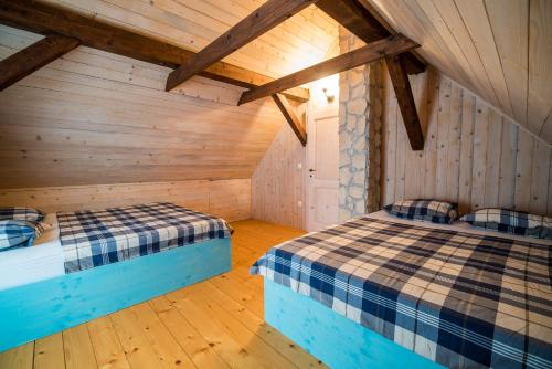 Krevet ili kreveti u jedinici u objektu Sunny House with Sauna