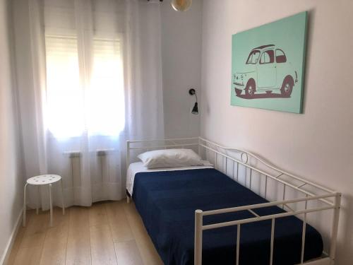 Postel nebo postele na pokoji v ubytování Caputxins Apartment