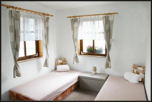Katil atau katil-katil dalam bilik di Apartment Šedivý