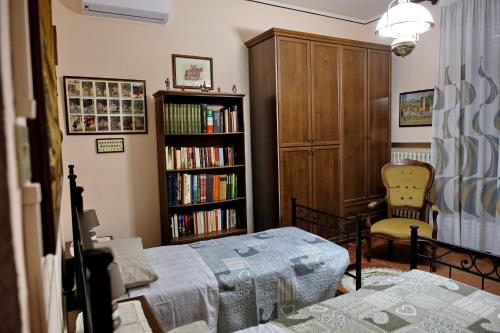 Postel nebo postele na pokoji v ubytování B&B "Il Cantastorie" Casa Molinari-Boldrini - Room & breakfast