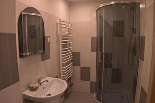 Ванная комната в Bieszczadzki Zakątek :-)