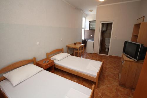 TV/Unterhaltungsangebot in der Unterkunft Apartments DEA