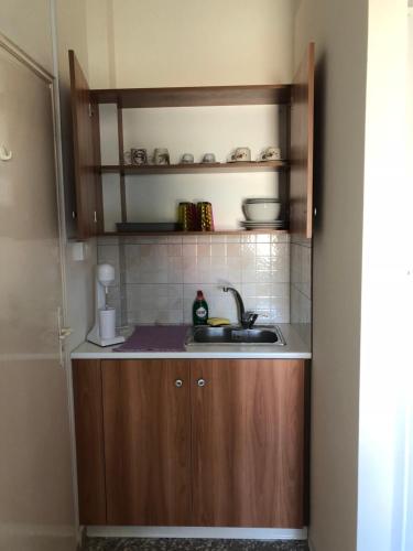 Una cocina o cocineta en Lucky 5