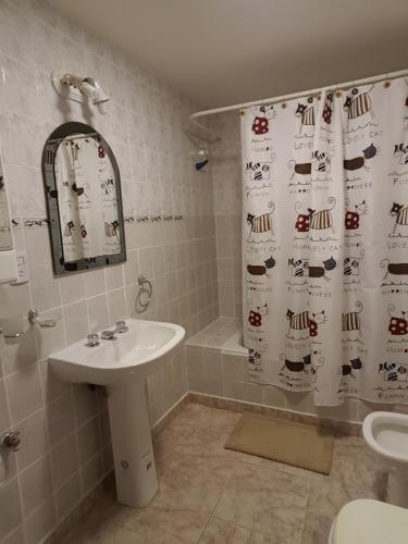 Phòng tắm tại Meridiano68 Apartment