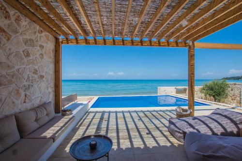 Niova Villa - Seafront, private pool and Ionian Sea Views, by ZanteWize