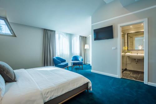 Hotel Residence Promenadeにあるベッド
