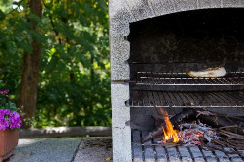 Barbacoa de la casa rural