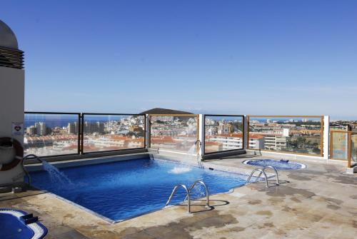 Bazén v ubytování Paradise Park Fun Lifestyle Hotel nebo v jeho okolí