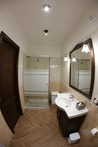 Phòng tắm tại Villa Catiè