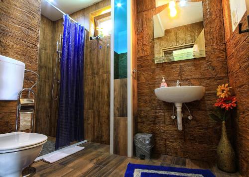 Ένα μπάνιο στο Guest House Bunčić Rooms & Apartments