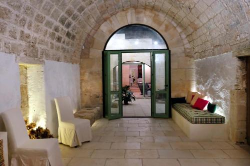 Χώρος καθιστικού στο Masseria Costa