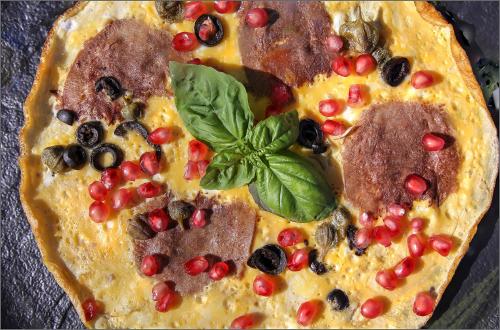 Jídlo v luxury tent nebo okolí