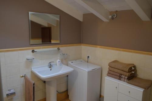 Koupelna v ubytování Il Melograno b&b Apartament
