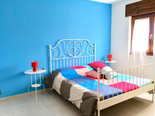 Ένα ή περισσότερα κρεβάτια σε δωμάτιο στο Apartment Ines