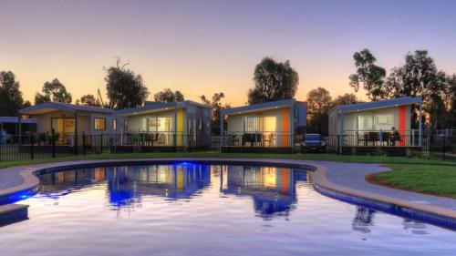 Bazén v ubytování Tasman Holiday Parks - Lake Mulwala nebo v jeho okolí