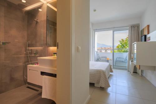 Postel nebo postele na pokoji v ubytování Hotel Delta