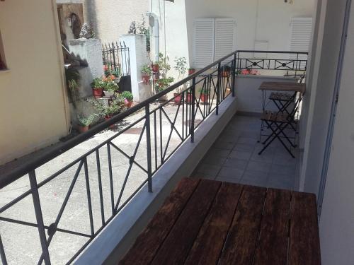 Een balkon of terras bij Anais apartment