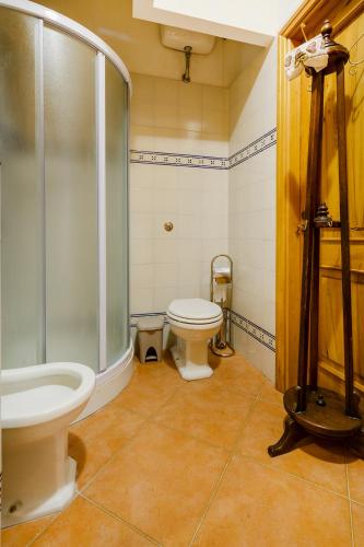 Koupelna v ubytování B&B Al Mare Sorrento