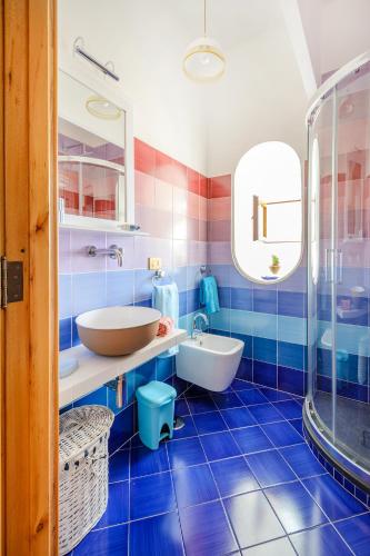 Koupelna v ubytování B&B Al Mare Sorrento